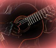 Fireside Nylon Guitar